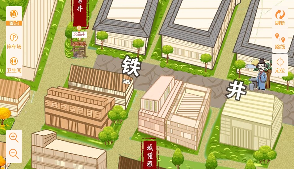 本号镇智慧景区：手绘地图与语音导览的完美融合